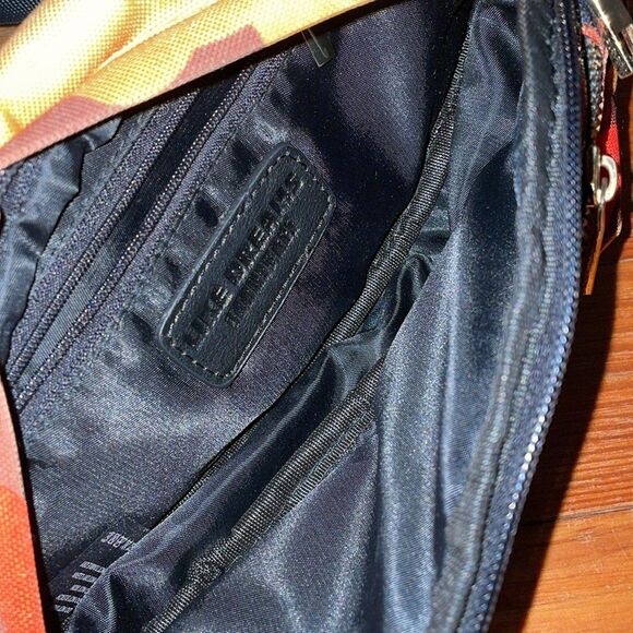 Like Dreams Orange Camo Print Belt Bag Fanny Pack Waist Pack Unisex - Picture 3 of 10